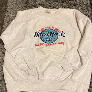 Hard Rock Cafe crew neck